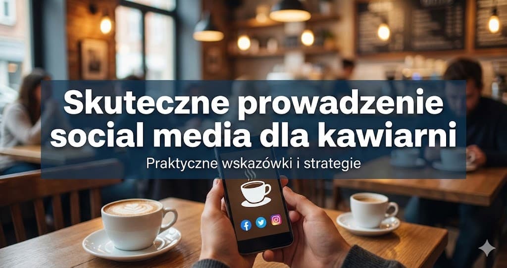 Skuteczne prowadzenie social media dla kawiarni - praktyczny przewodnik